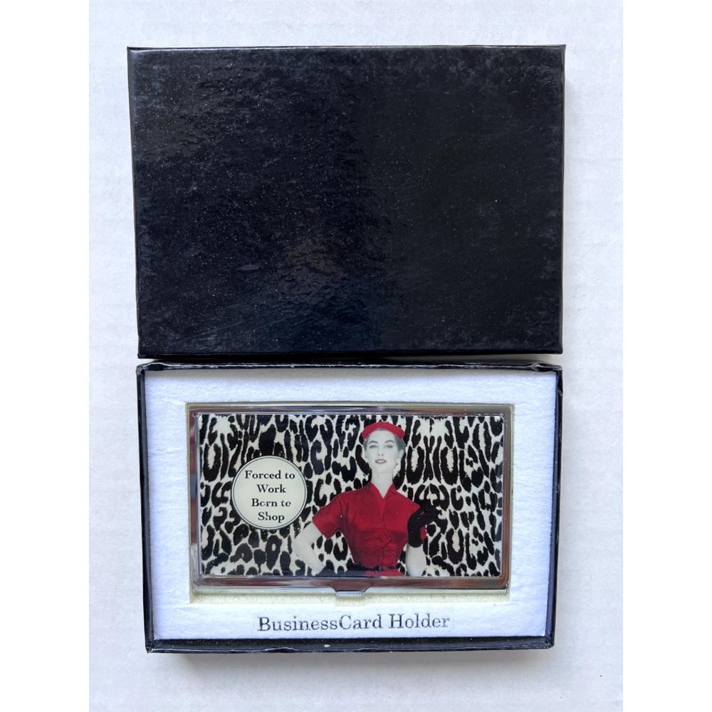 Metal Business Card/Money/Cigarettes Holder with GIFT BOX